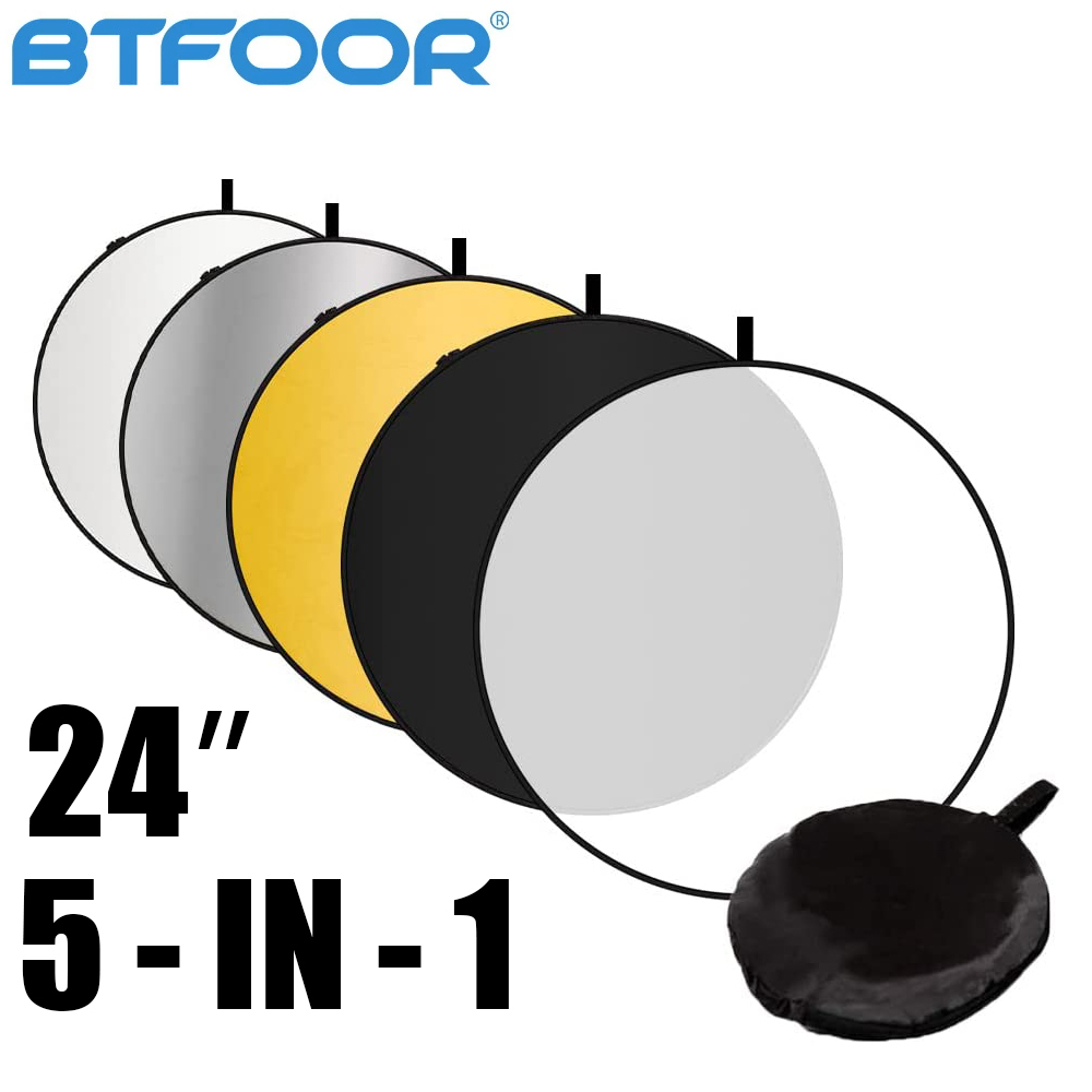 Photography Lighting Handheld - 60 80 110cm 5in1 Reflector Photography