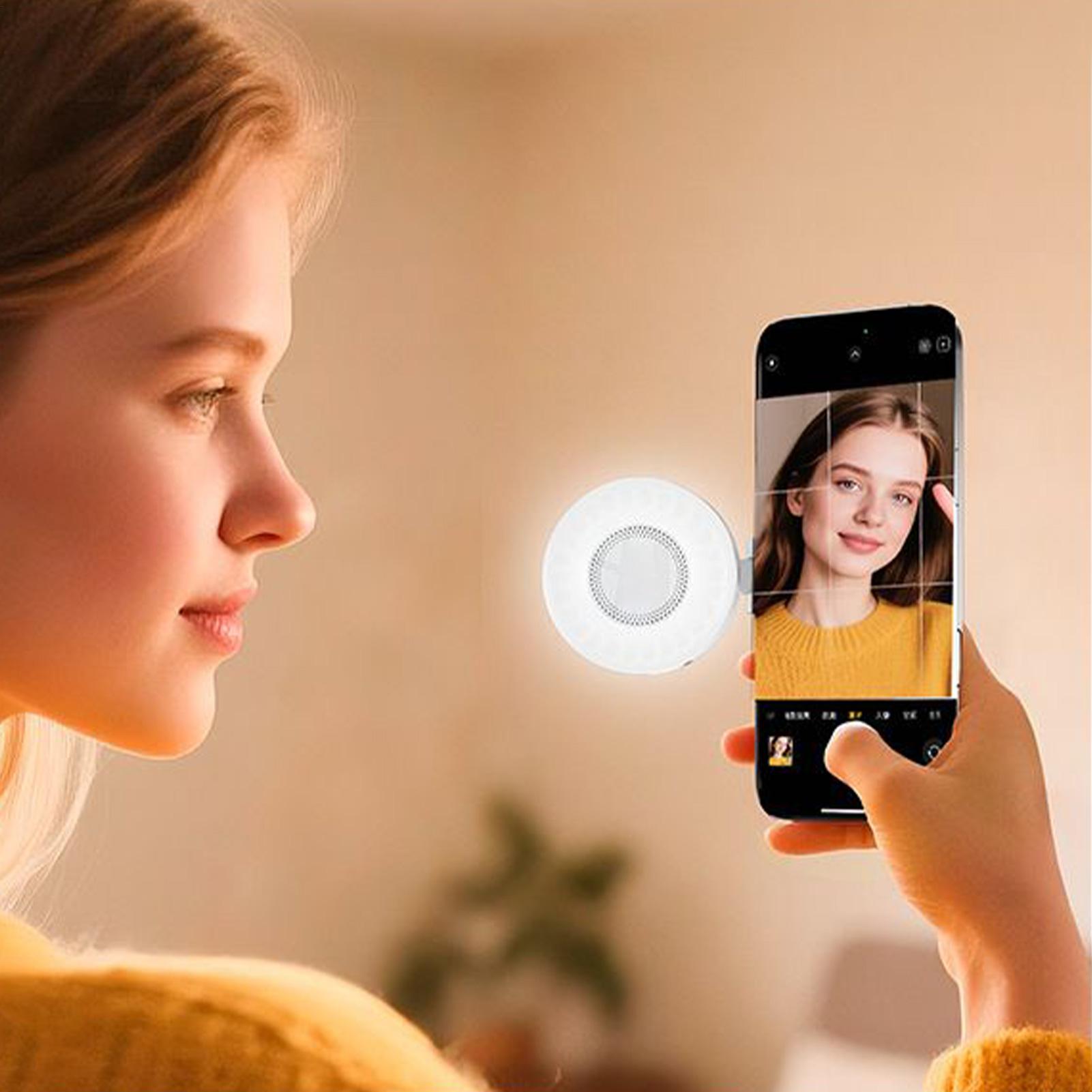 Makeup Photography Lighting - Phone Clip Light Magnetic Fill Phone