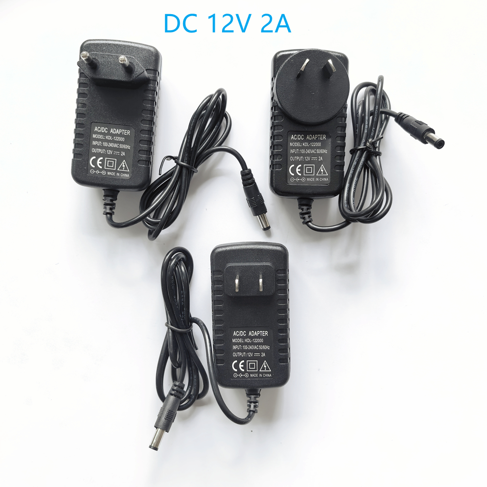 Photography Lighting Effects - AC 110-240V DC 12V 2A Universal