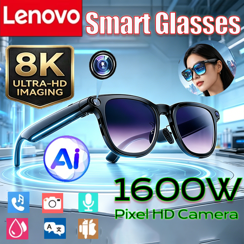 Photography Lighting Devices - Lenovo 8K 1600MP Smart Glasses AI
