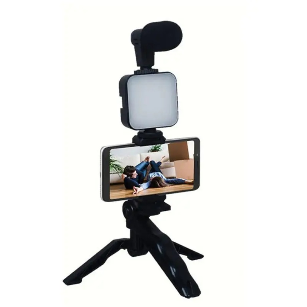 Iris Photography Led Lighting Pack - Smartphone Vlogging Kit With Tripod Phone