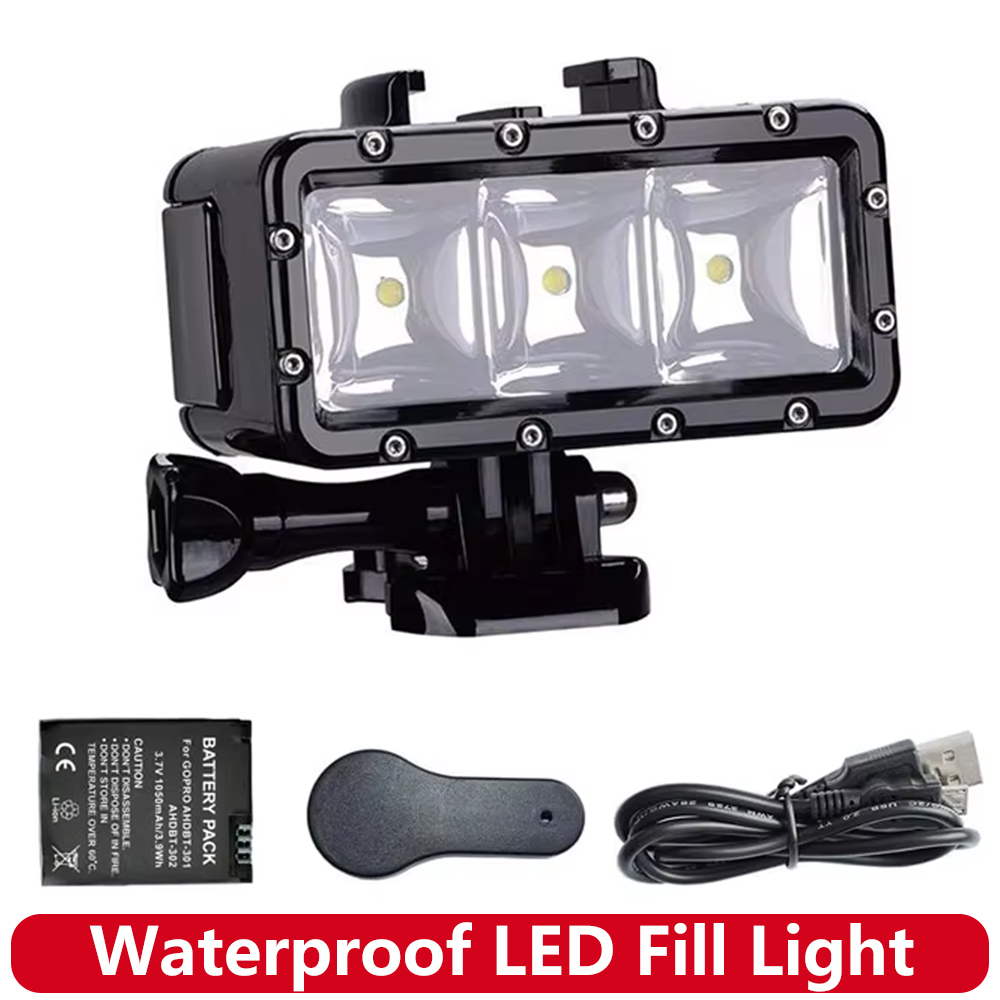 Iris Photography Led Lighting Pack - Waterproof LED Fill Light Diving Underwater