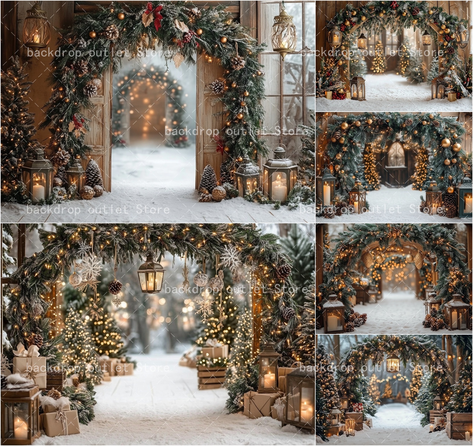 Photography Lighting Indoor - Mehofond Winter Christmas Photography Background Glitter