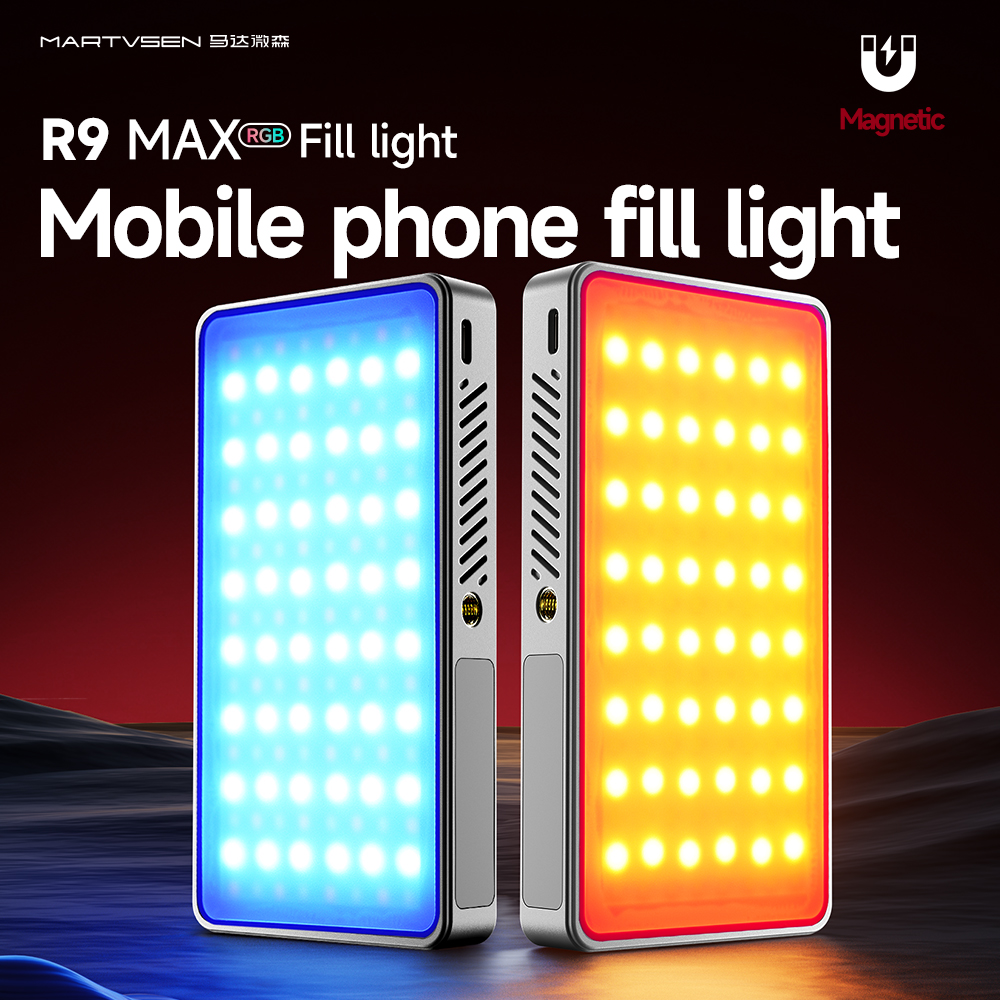 Photography Lighting Effects - Mini Rechargeable R9PRO full-color RGB Camera