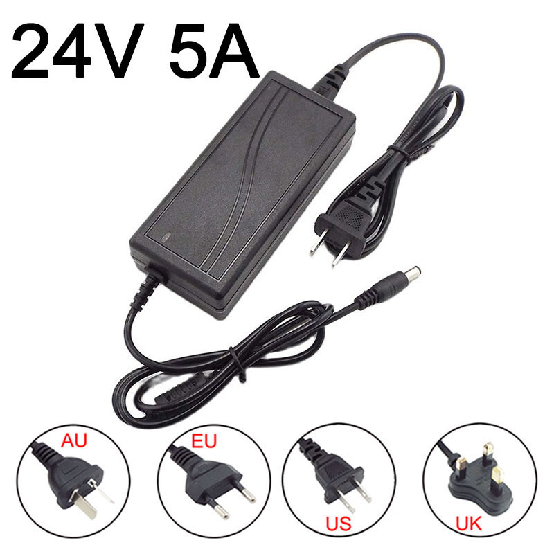 Photography Lighting Effects - 24V 5A 5000ma Power Supply AC