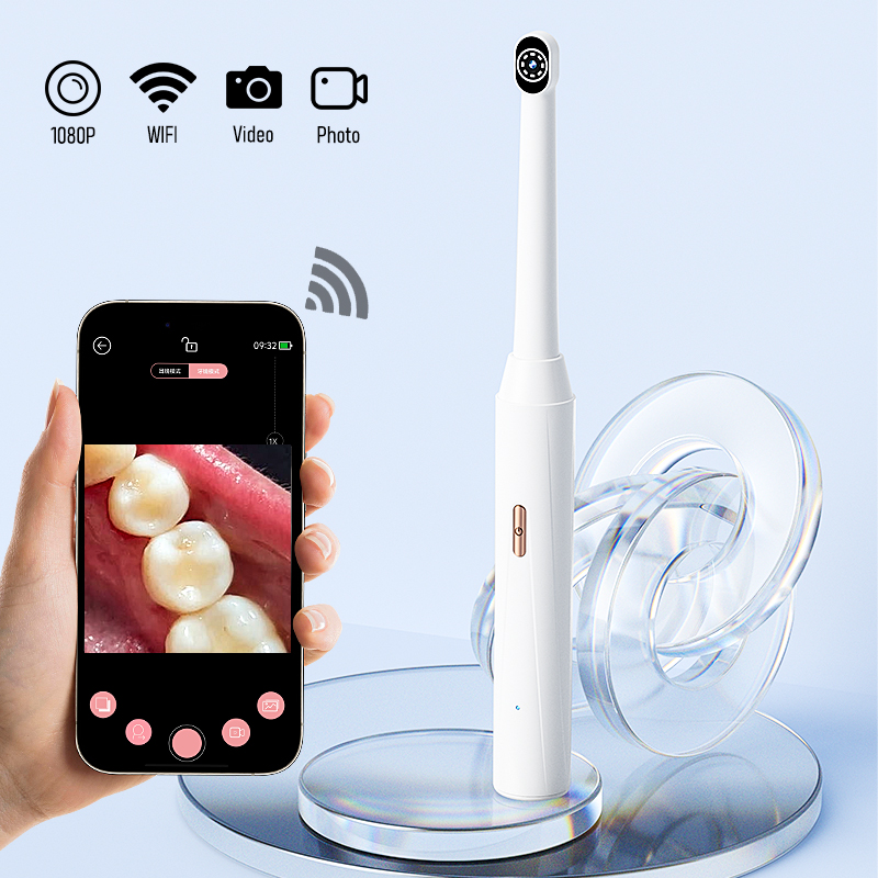 Photography Lighting Effects - Visual Wireless Oral Camera for iPhone/Android