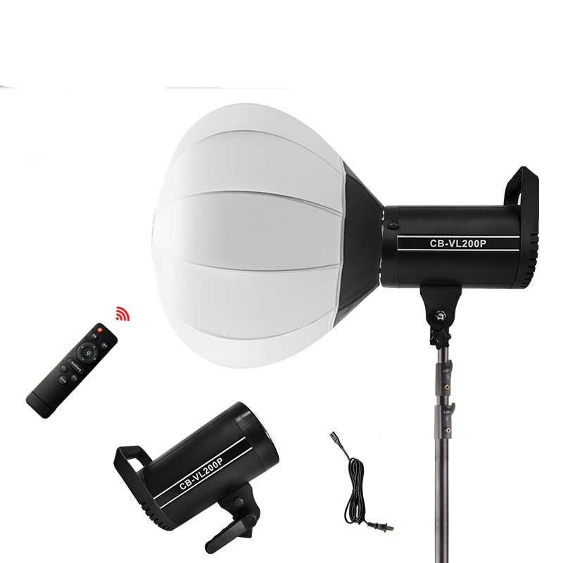 Photography Lighting Learning - Brightness 200W portable indoor and outdoor