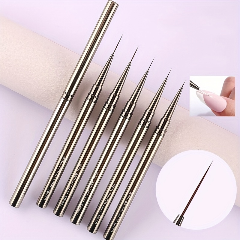 5PCS Nail Art Liner Brushes Ha - Coloured Gel Set recensione e prezzo