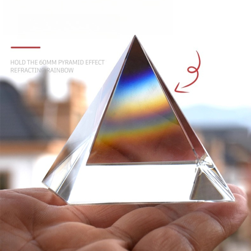 40mm/60mm Quadrangular Pyramid - Lighting Glass Photography recensione e prezzo