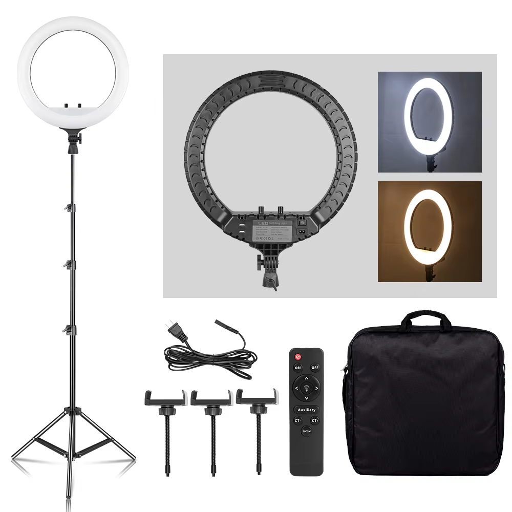 SH 18 Inch Knob Ring Light LED - Photography Lighting Wand recensione e prezzo