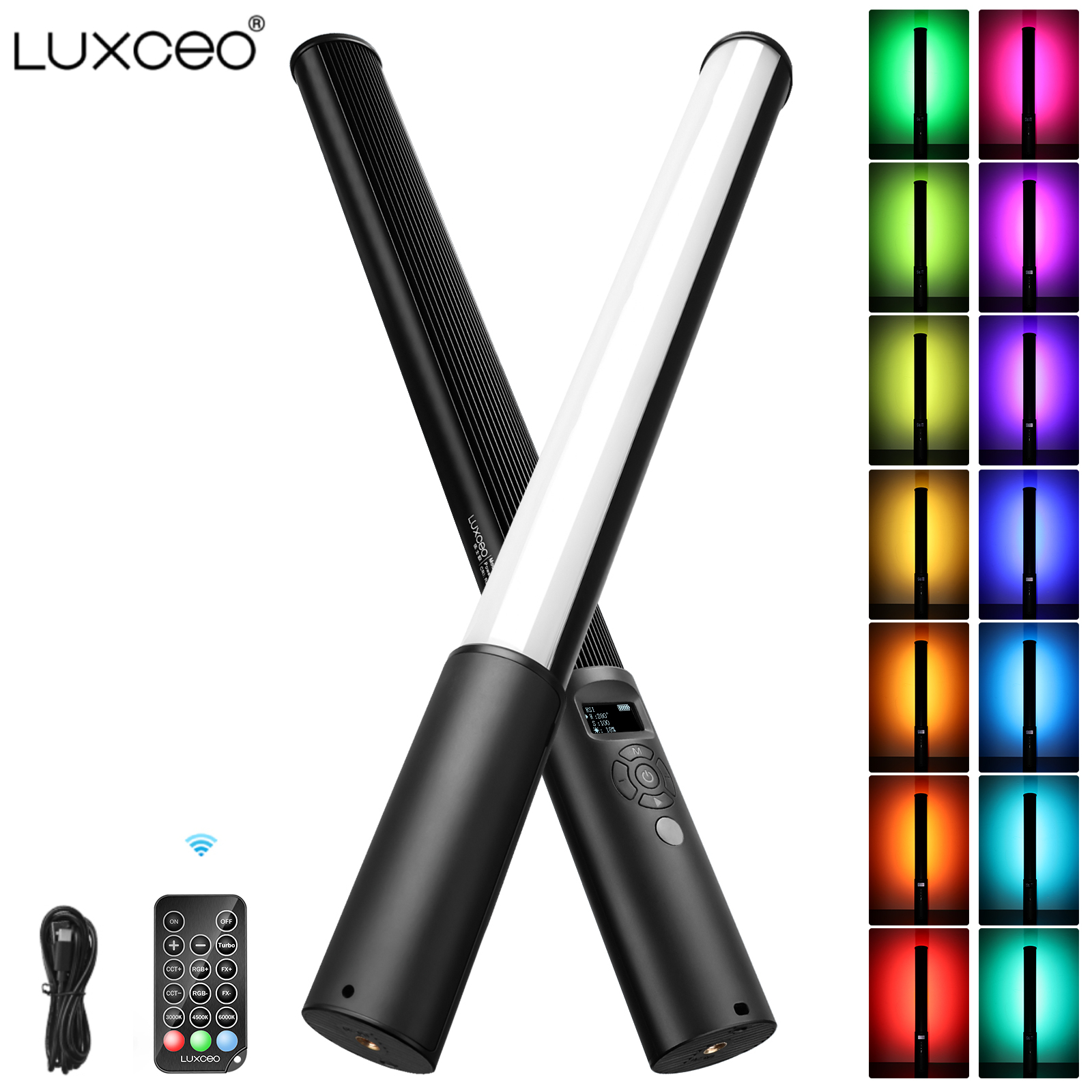 LUXCEO P400 Light Tube Handhel - Photography Lighting Wand recensione e prezzo
