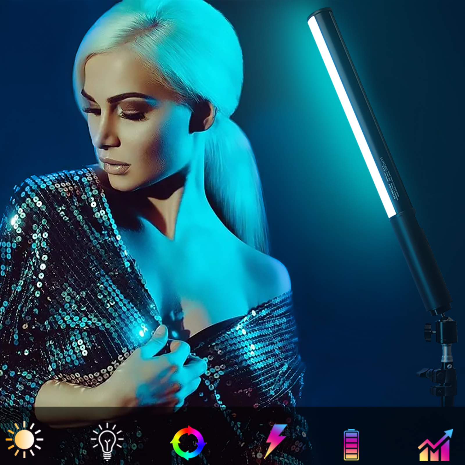 LUXCEO P400 Light Tube Handhel - Photography Lighting Wand recensione e prezzo