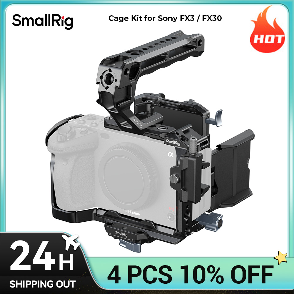 SmallRig FX3 / FX30 Camera Cag - V Mount Battery recensione e prezzo