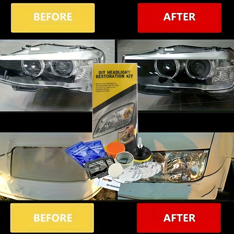 Car Headlight Restoration Poli - Makeup Photography Lighting recensione e prezzo