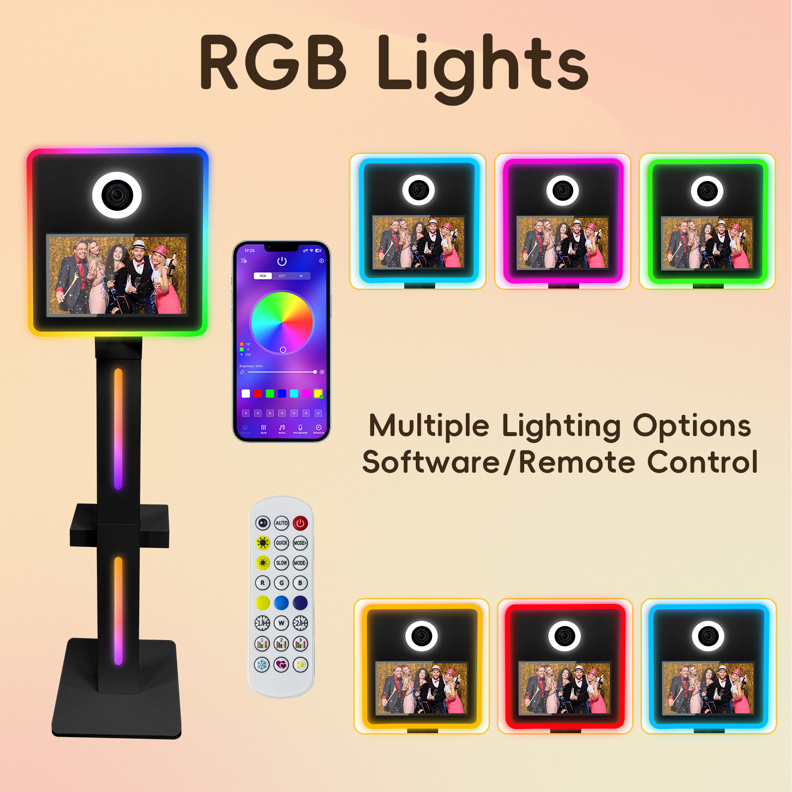 DSLR Photo Booth Machine with  - Iris Photography Led Lighting Pack recensione e prezzo