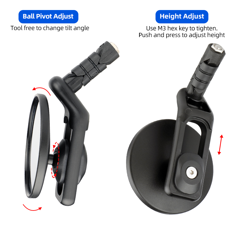 Bicycle Mirror 72mm Left Right - Photography Lighting Uk recensione e prezzo