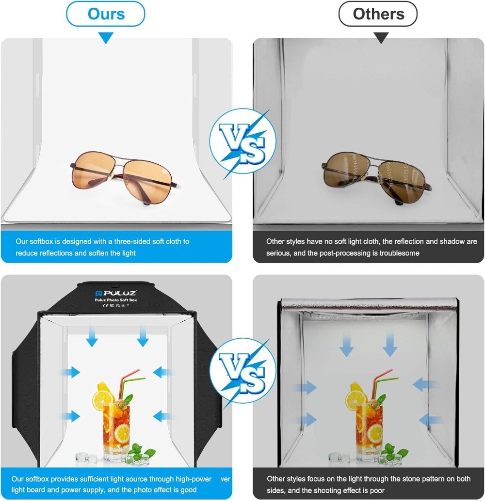 16x16 Studio Light Box with 48 - Photography Lighting For Jewelry recensione e prezzo