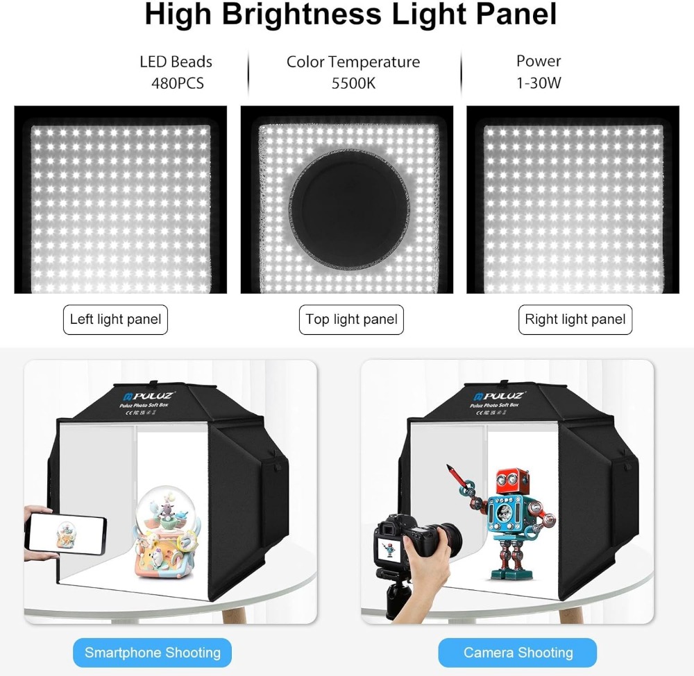 16x16 Studio Light Box with 48 - Photography Lighting For Jewelry recensione e prezzo