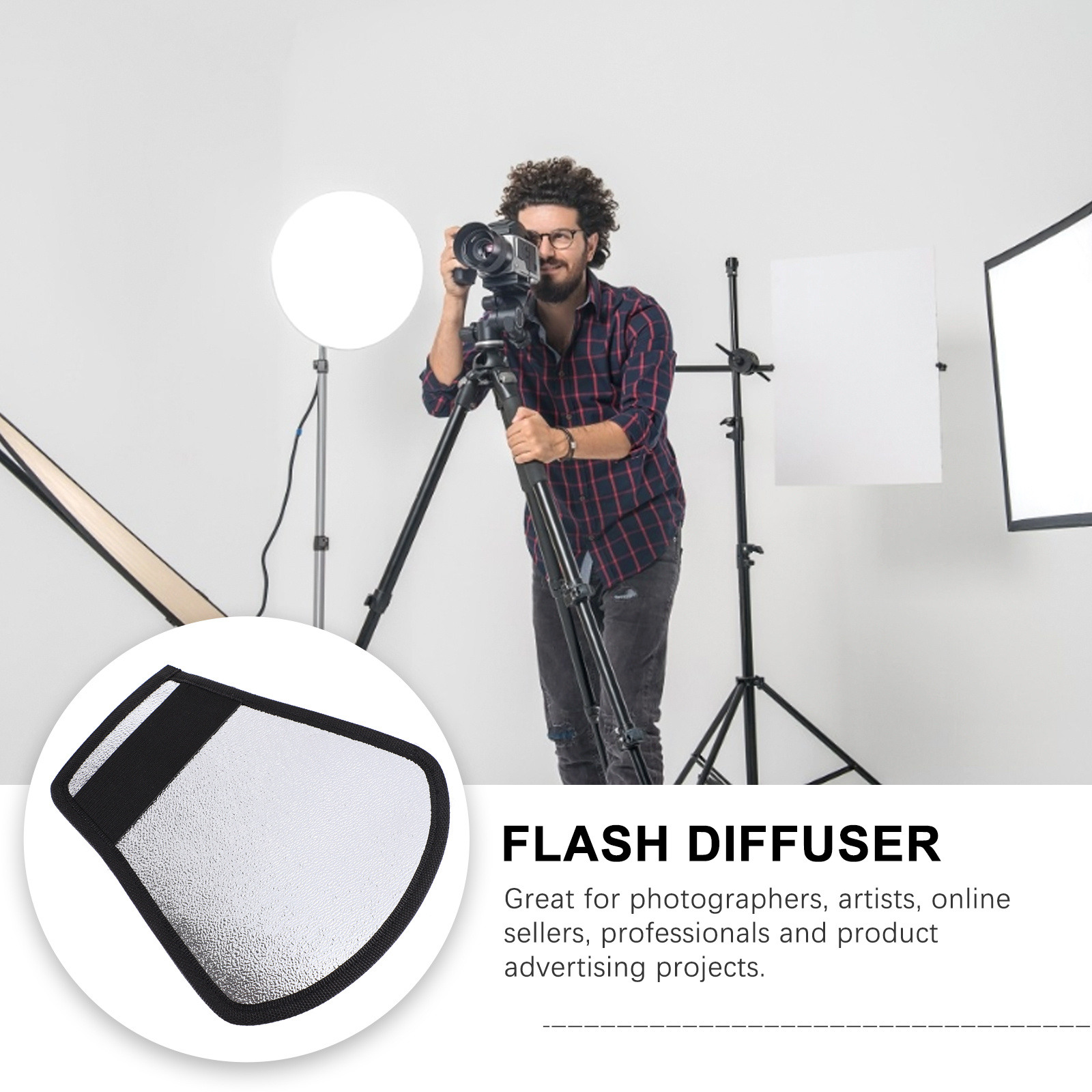 4Pcs Studio Grade Flash Reflec - Photography Lighting Indoor recensione e prezzo