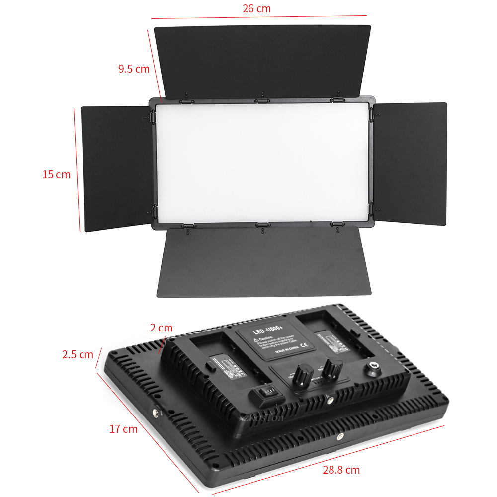 U800 LED Photo Studio Light fo - Iris Photography Led Lighting Pack recensione e prezzo