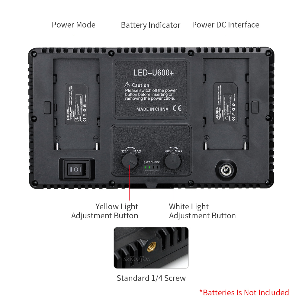 U800 LED Photo Studio Light fo - Iris Photography Led Lighting Pack recensione e prezzo