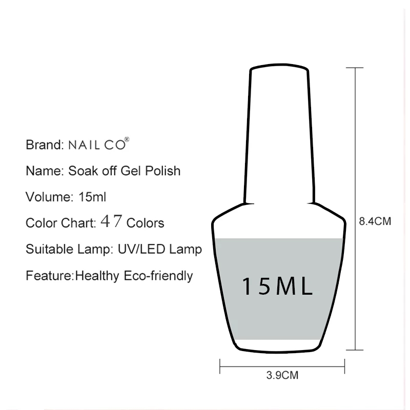 NAILCO 15ml Camel Coffee Gel N - Coloured Gel Set recensione e prezzo