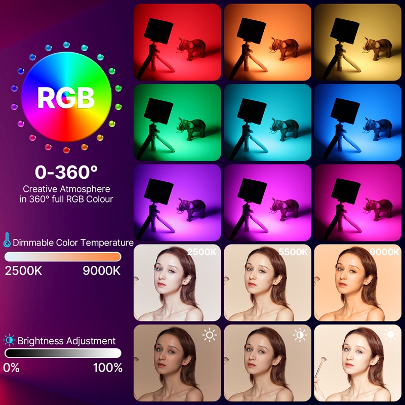 Ulanzi LT002 7 inch Pocket LED - Photography Lighting With Umbrella recensione e prezzo