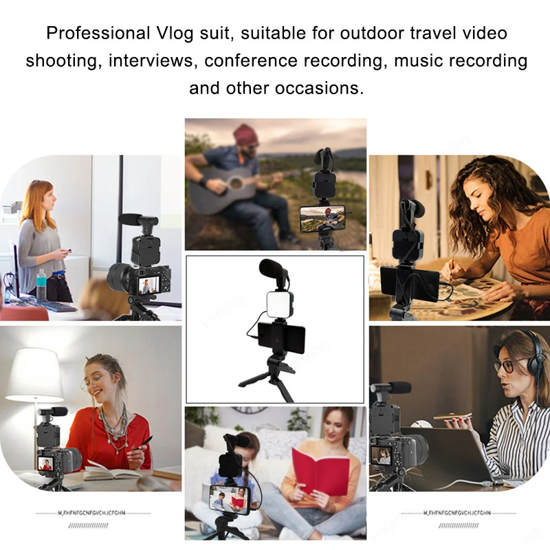 Smartphone Vlogging Kit With T - Iris Photography Led Lighting Pack recensione e prezzo