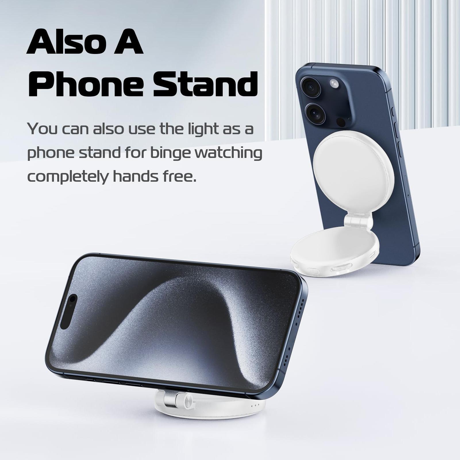 Phone Clip Light Magnetic Fill - Makeup Photography Lighting recensione e prezzo