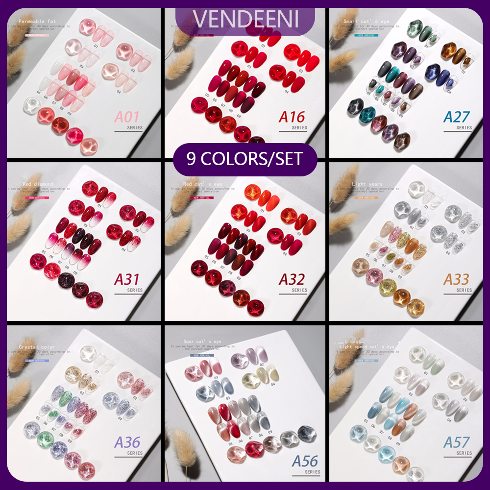 Vendeeni 9 Colors/set Pure Col - Coloured Gel Set recensione e prezzo