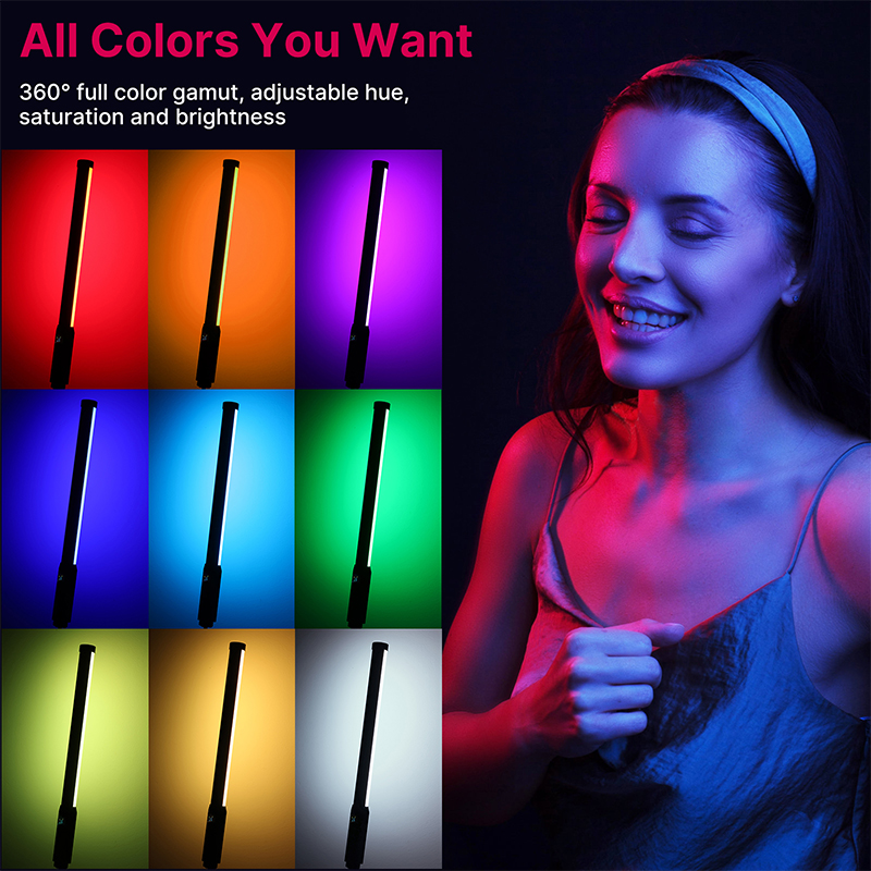 Ulanzi VL119 Handheld RGB Colo - Photography Lighting Wand recensione e prezzo