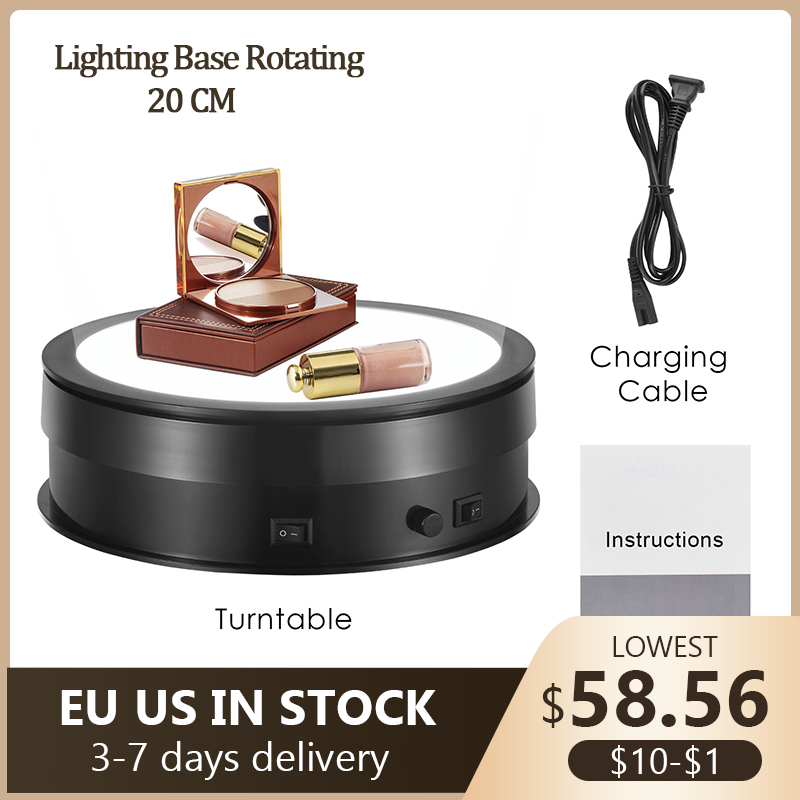 20 CM Lighting Base 360 Degree - Photography Lighting For Jewelry recensione e prezzo