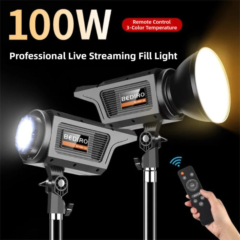 100W Studio Flash Light Bowens - Photography Lighting Angles recensione e prezzo