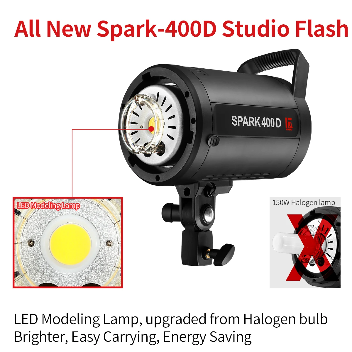 JINBEI SPARK400D 400W Strobe S - Photography Lighting For Clothing recensione e prezzo