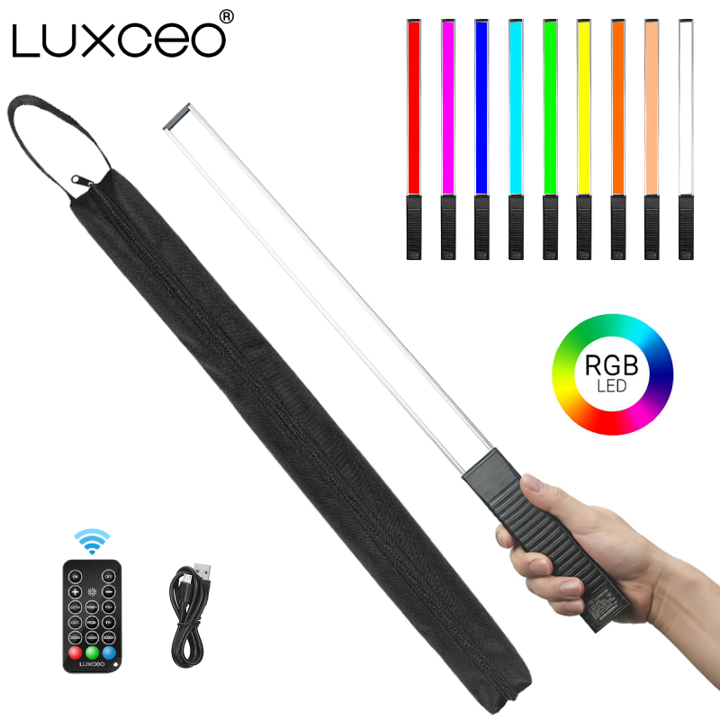 LUXCEO Q508A Handheld RGB Vide - Photography Lighting Wand recensione e prezzo
