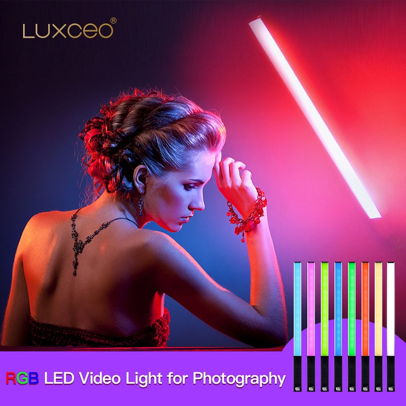 LUXCEO Q508A Handheld RGB Vide - Photography Lighting Wand recensione e prezzo