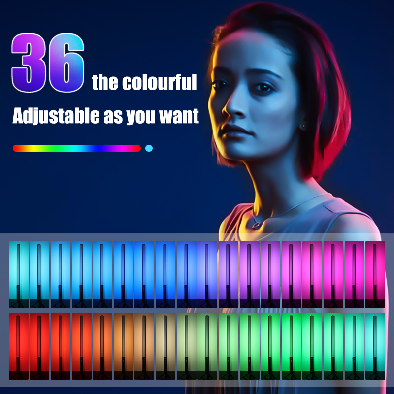 LUXCEO Q508A Handheld RGB Vide - Photography Lighting Wand recensione e prezzo