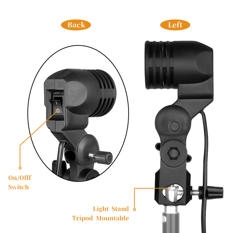 1.8m Cable Cord Light Bulb Sta - Photography Lighting With Umbrella recensione e prezzo