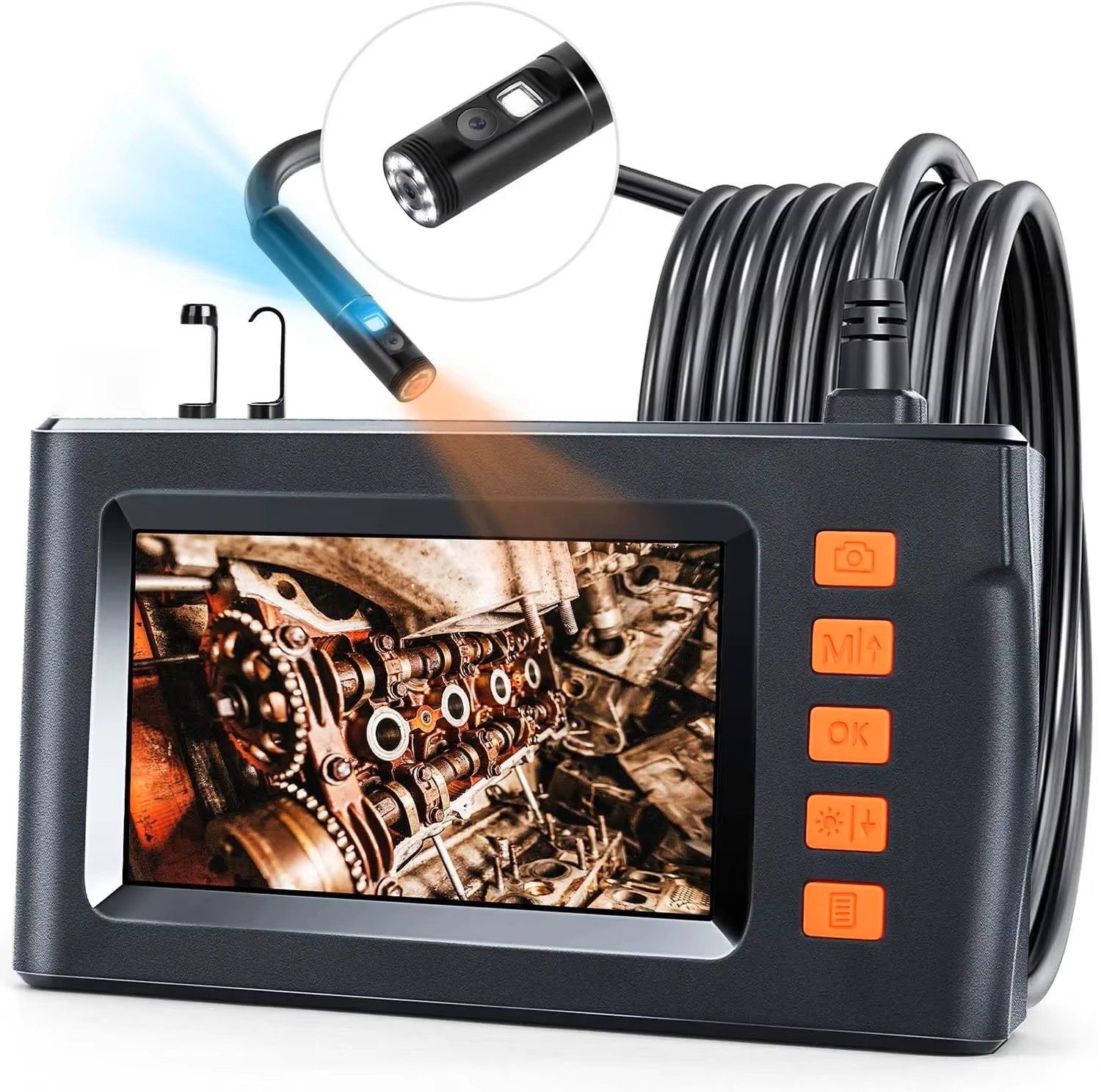 4.3 INCH Dual Lens Endoscope C - Photography Lighting Devices recensione e prezzo