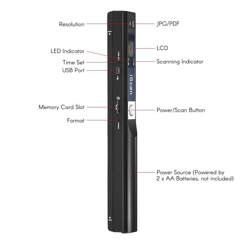 iScan Handheld Scanner A4 Docu - Photography Lighting Handheld recensione e prezzo