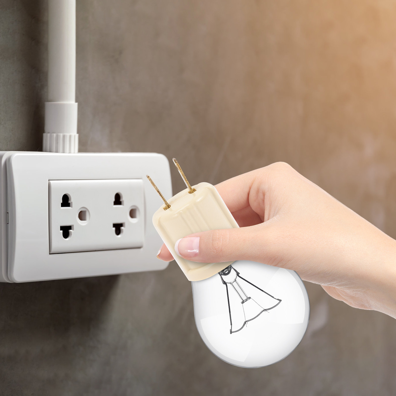 2Pcs Us Plug in Light Socket A - Photography Lighting Workshops recensione e prezzo