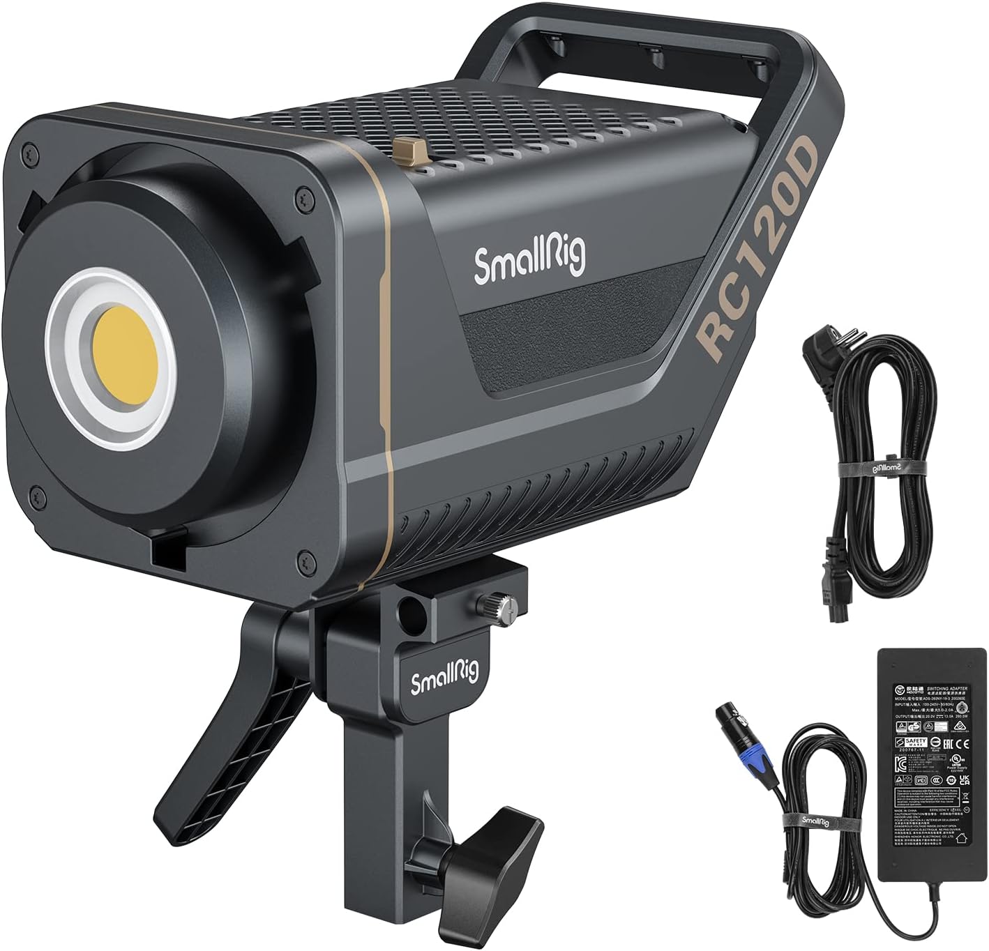 SmallRig RC 120D 120W COB LED  - V Mount Battery recensione e prezzo