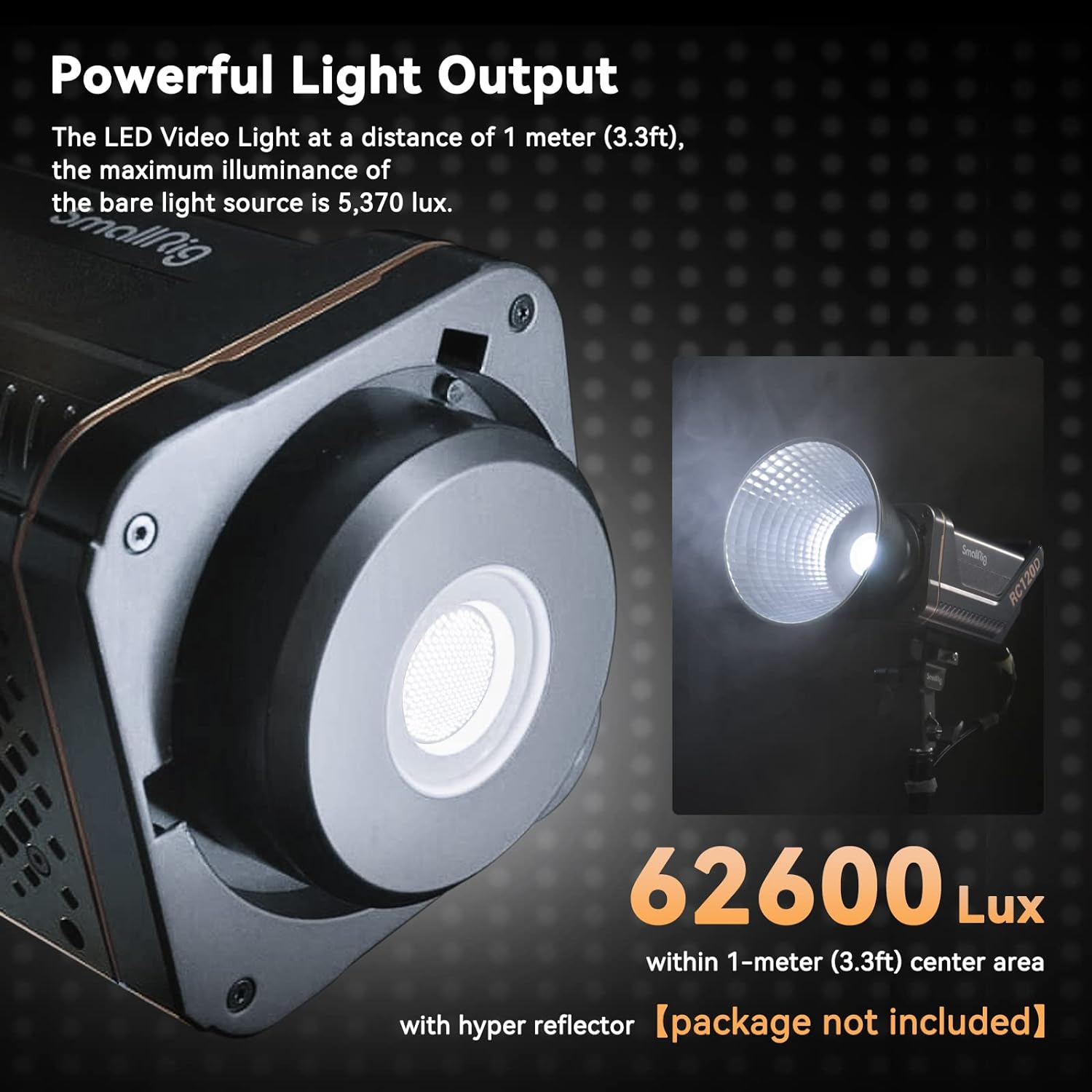 SmallRig RC 120D 120W COB LED  - V Mount Battery recensione e prezzo