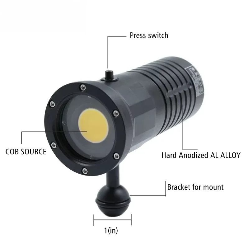 DL-V50 IP68 150M Diving Video  - Photography Lighting Angles recensione e prezzo