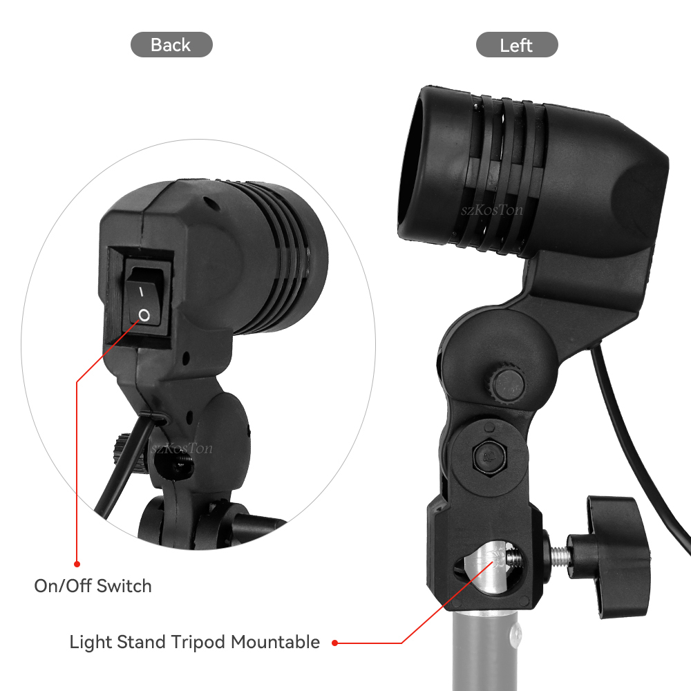 Single Head Bulb Holder E27 So - Photography Lighting With Umbrella recensione e prezzo