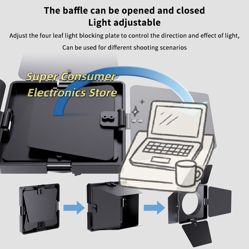 Four-Blade Barndoor for Mini B - Barn Door Modifier recensione e prezzo