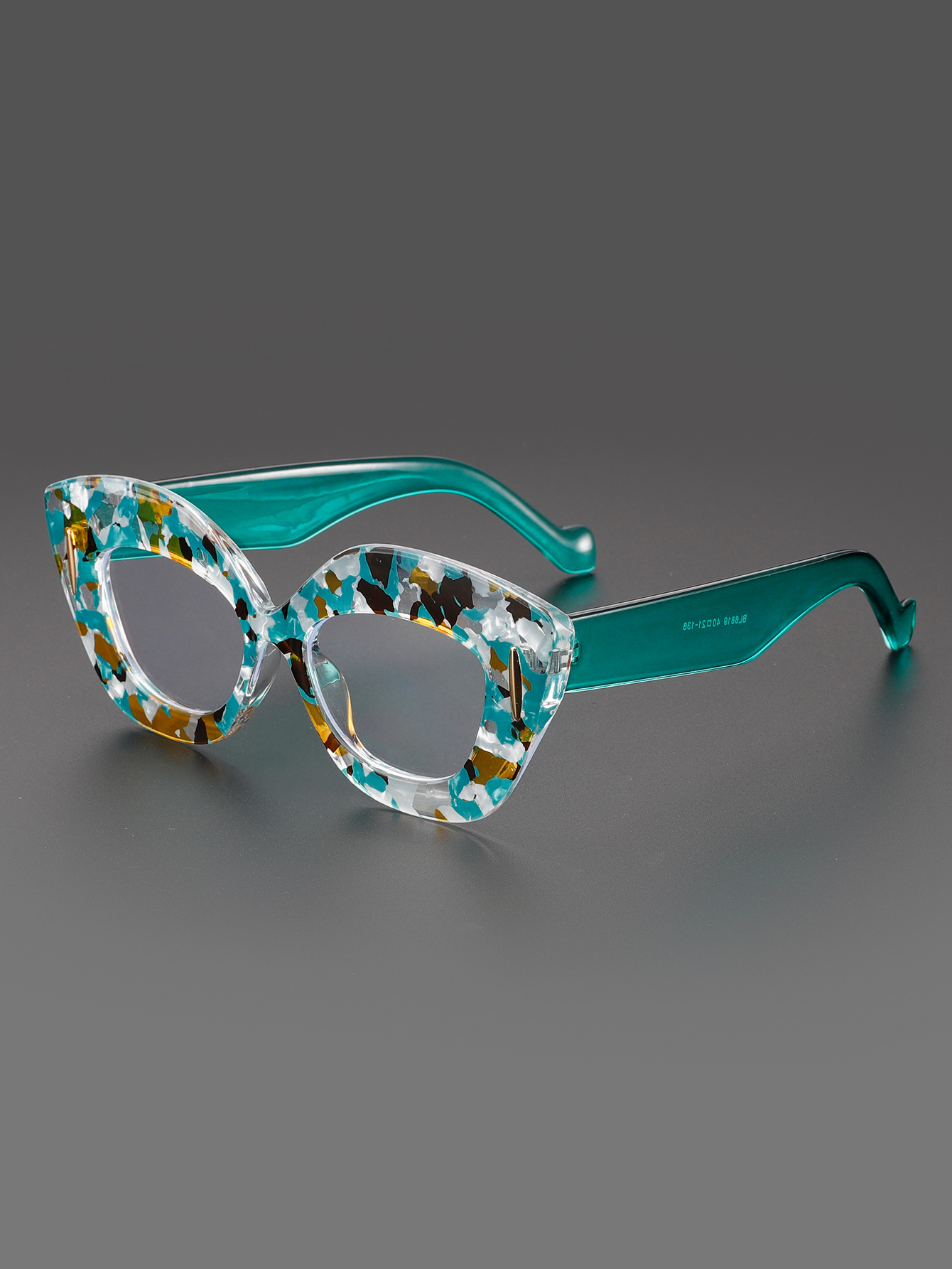 Large Frame Cat-Eye Floral Gla - Lighting Glass Photography recensione e prezzo