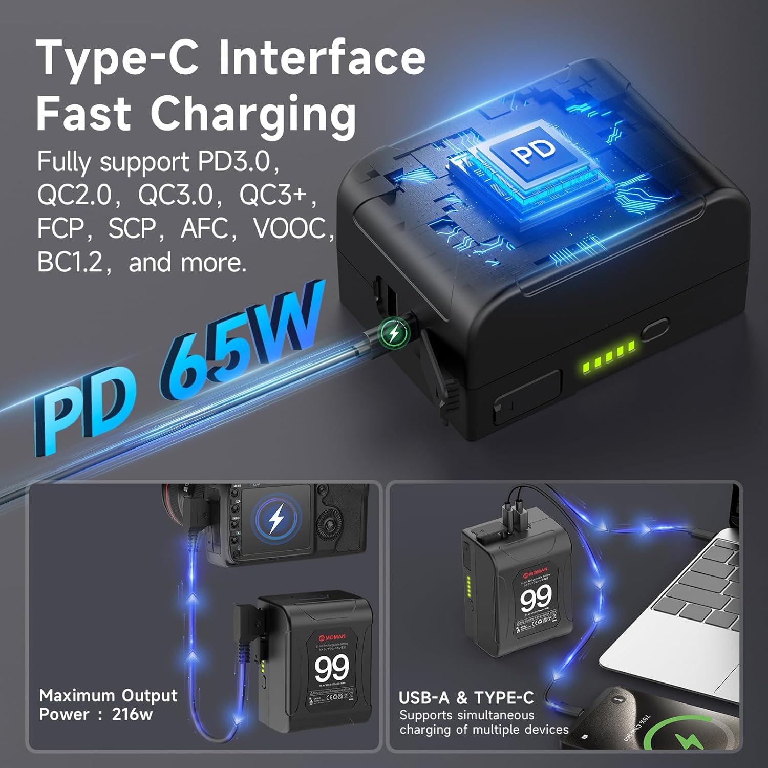 Moman V-Mount Battery Power 99 - V Mount Battery recensione e prezzo