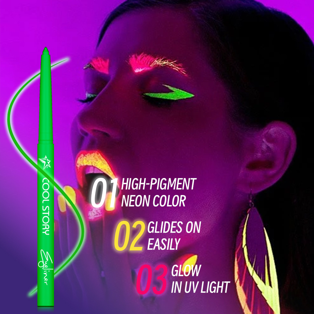 12 colours fluorescent eyeline - Coloured Gel Set recensione e prezzo