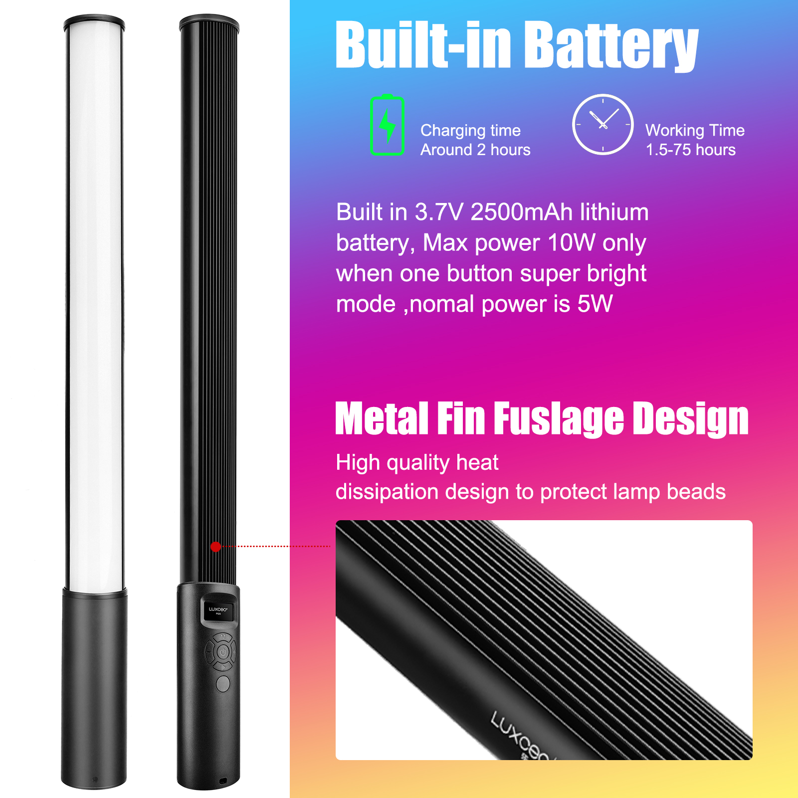 P400 RGB Light Wand Handheld L - Photography Lighting Wand recensione e prezzo